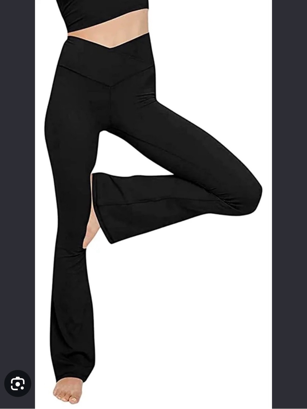 Lululemon crossover flared pants